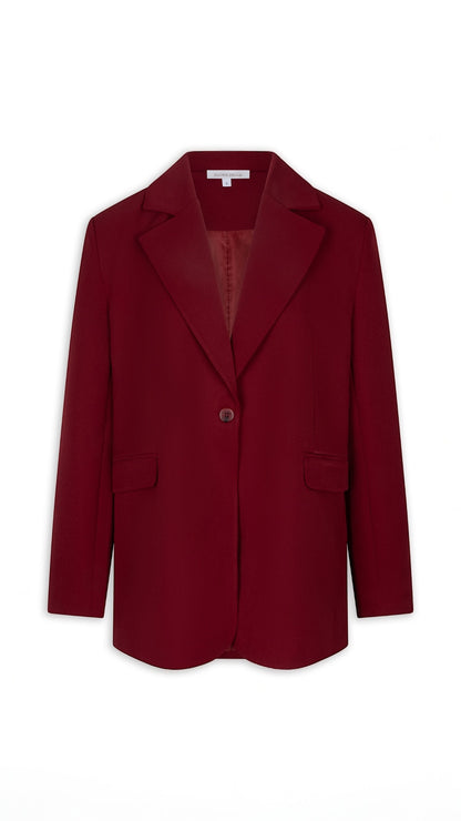 Burgundy Blazer